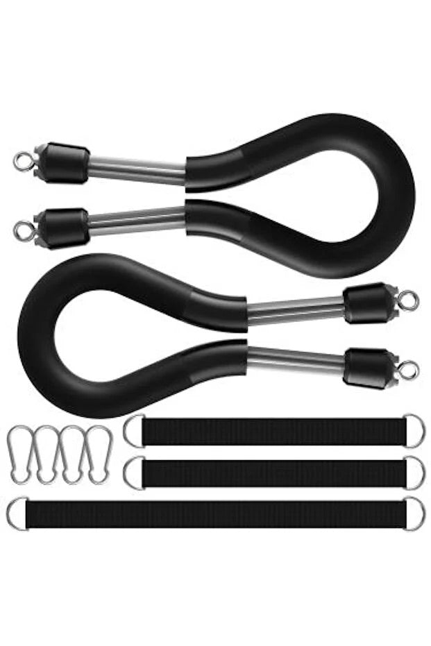 PRO Direnç Bandı Seti - Ayarlanabilir Fitness Lastiği - Ev Spor Salonu & Tüm Vücut Antrenmanı