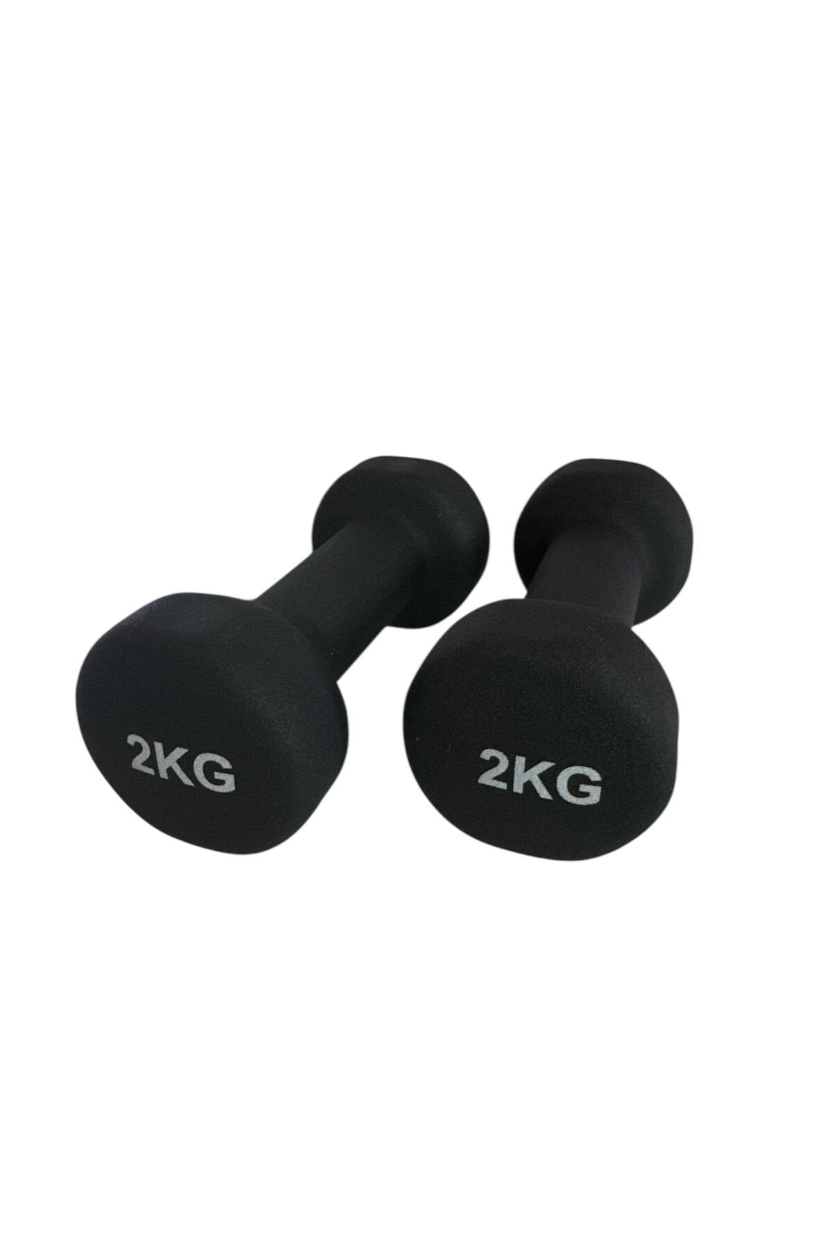 Vinly Neoprene Kaplamalı Döküm Demir Dambıl Estetik Soft Pilates Fitness Ağırlığı 2 adet x 2 KG