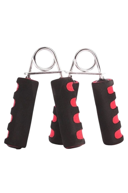 2 Adet Her Iki El Için Çiftli El Yayı Bilek Kol Parmak Güçlendirici Kaydırmaz Süngerli Çelik Yay